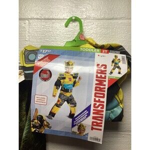Transformers Bumblebee Costume & Roarin Rex SET Sz 2T  NWT Boys Toddlers